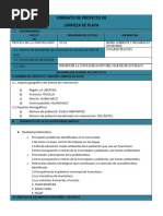 Formato Proyecto - Medio Ambiente y Desarrollo Sostenible 2022