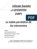 Trabajo ABP-Tabla Periódica Grupo 6