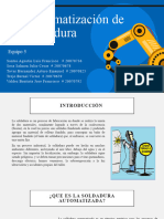 Automatizacion de Soldaduraa