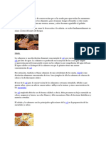 Forma de Conservar Alimentos