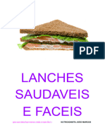 Receita de Lanches