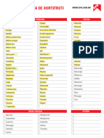 Lista de Hortifruti