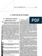 Decreto 113/1993 Declaración de Bien de Interés Cultural A Las Terrazas Del Manzanares