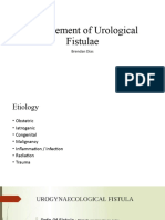 Management of Urological Fistulae