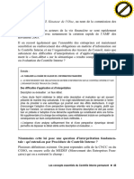 M. Philippe MARINI, Sénateur de L'oise, Au Nom de La Commission Des