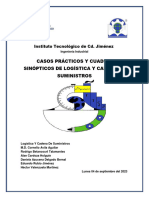 Casos Prácticos y Cuadros Sinópticos de Logística y Cadena de Suministros