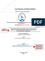 Caratula de Proyecto Tesis 2023