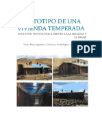 Prototipo de Una Vivienda Temperada