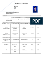 Myupdated CV 2022