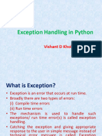 Exception Handling in Python