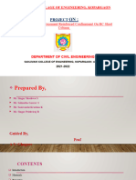 Investigation On Ferrocement Reinforced Confinement On RC Short