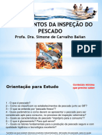 INTRODUCAO Inspecao Pescados