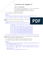 Exercices Chapitre 8 Correction