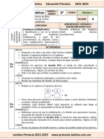 Abril - 3er Grado Matemáticas (2022-2023)