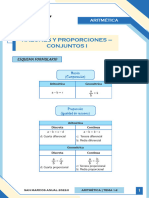 C - Sem1-2 - Aritmetica - Razones y Proporciones - Conjuntos I