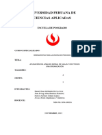 Estructura Del Taller 4 de Herramientas para La Mejora de Procesos G2