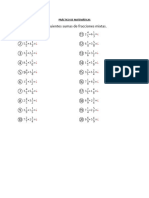 Práctico de Matemáticas Frac. Mixtas