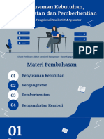 (Baru) Penyusunan Kebutuhan, Pengangkatan Dan Pemberhentian