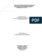 Undergraduate Thesis Submitted To The Faculty of The Cavite State University-Trece Martires City, Campus Trece Martires City, Cavite