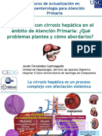 El Paciente Con Cirrosis Hepática en El Ámbito de Atención Primaria. DR Castroagudín