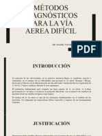 Métodos Diagnósticos para La Via Area Dificil