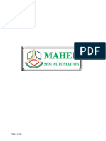 Mahek SPM Automation File - 2