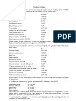 Contract Costing