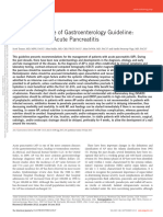 2013 - ACG - Management of Acute Pancreatitis