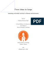 From Lakes To Lungs: Assessing Microbial Activity in Diverse Environments