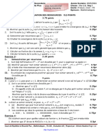 Maths - Sequence 1 - TC Et E