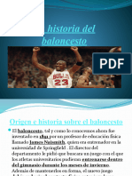 Origen e Historia Sobre El Baloncesto