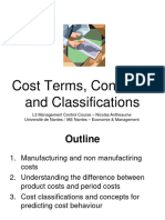 2 - Cost Terms Concepts and Classifications - Etudiant