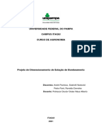 Projeto Estação de Bombeamento