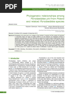 Porodaedalea Pini Porodaedalea: Phylogenetic Relationships Among From Poland and Related Species