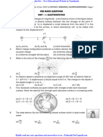 12th Physics EM 1 Mark Questions English Medium PDF Download