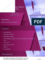 Glucose Tolerance Test