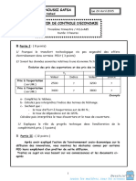 Devoir de Contrôle N°3 2010 2011 (Nahed Tlili)