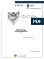 Actividad: Investigacion: Instituto Tecnológico de Aguascalientes Entorno Macroeconomico