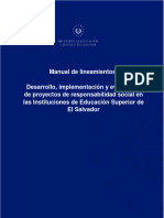 Manual de Lineamientos de Responsabilidad Social