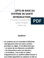 Concept de Base Du Systeme de Sante