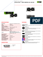 Geforce RTX 4070 Ventus 2x 12g Oc