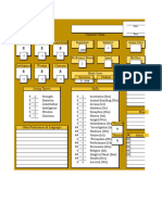 DND 5e Digital Character Sheet