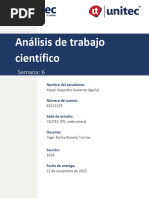 Análisis de Trabajo Científico Estudio Clínico-Epidemiológico de Aguas