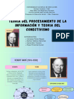 Teoría Del Procesamiento de La Información y Conectivismo