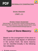 Unit-1 - Stone Masonry-Bmc Part-I