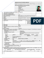 Application Form For Selection of Petrol Pump Dealer