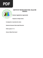 Instituto Tecnologico Del Valle de Oaxaca - Biologia Celular