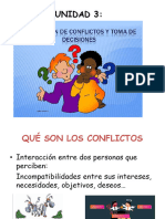 Resolución de Conflictos y Toma de Decisiones