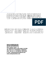 Slump Test Apparatus