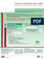 Data Sheet Fire Rated Cable Shield LPCB